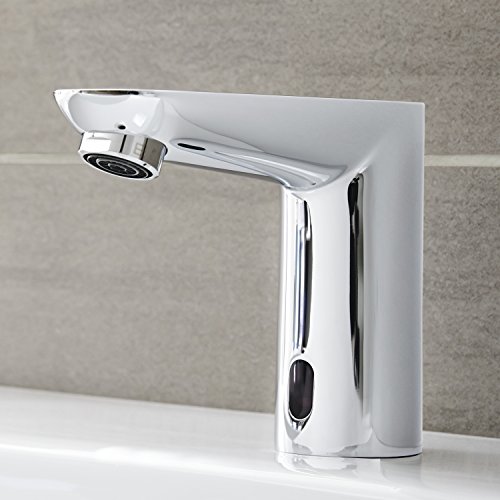 Grohe Infrarot Sensorarmatur, Waschtisch, Kaltwasserarmatur, mit Batterie, Funktionsmodi