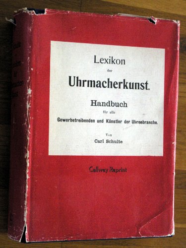 Lexikon der Uhrmacherkunst