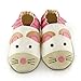 Snuggle Feet Cute Mouse Soft Leather Baby Shoes | 0-6 months