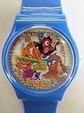 echtem kleinen/Kinder/Kinder/Jungen Moshi Monsters Blau MM017 Analog Armbanduhr