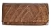 Produktbild Damen Geldbörse lang Voll-Rind-Leder Jockey Club Shabby Chic Used Optik Vintage "V" Design Hawaii cognac braun