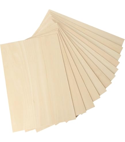 Lot De 25 Tiges Carrées En Bois Pour Travaux Manuels Et Travail Du Bois 095 Cm X 12 Woodpeckers