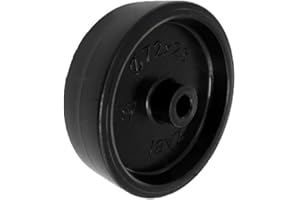 ZATO Möbelrolle Möbelräder Kunststoff Möbelrad Ersatzrad Möbel Ø30mm- Ø125mm (zatoM70B) 75x8,5x25x23mm