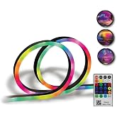 RGB Akıllı Pıxel Neon Led Kumandalı Sese Duyarlı Animasyonlu USB ve App Uyumlu 5 Metre