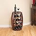 Produktbild Christow Wooden Barrel Weinregal Free Standing 14 Flaschenhalter Eicheffekt