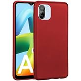 Spia Xiaomi Redmi A1 Kılıf Kırmızı Premier Silikon Orijinal Esnek İnce Geliştirilmiş Dayanıklı Darbe Karşıtı Yeni Nesil Tasar