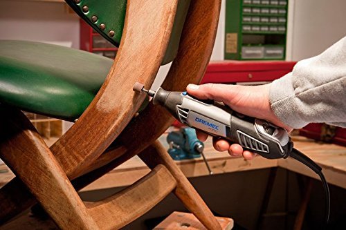 Dremel 4000-4/65 EZ Multifunktionswerkzeug (175 Watt, 65 Zubehöre, 4 Vorsatzgeräte, biegsame Welle, EZ Werkzeugkoffer) - 5