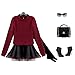YQ03 2015 Autumn Women The New Sweater (S, RED)
