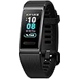 HUAWEI Band 3 Pro Resistenza all’Acqua 5 ATM, GPS Integrato, Analisi del Sonno con AI, Monitoraggio Continuo del Battito, Dis