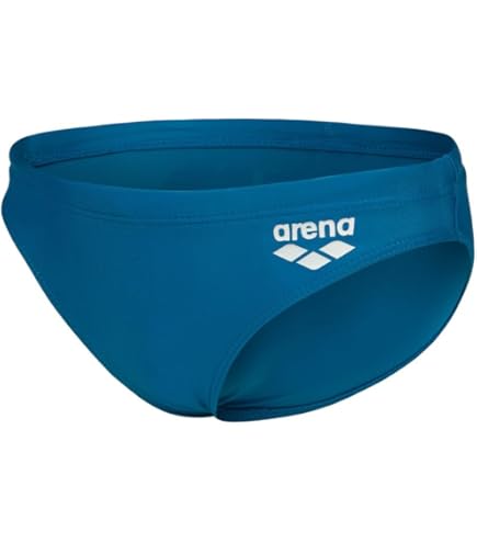 Costume Da Bagno Arena Neon Glitch Jr - Slip Nuoto Bambini Resistente Al Cloro UPF50+ - Foto 10