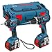 Price comparison product image Bosch 0615990FN4 Professional GSB L-Boxx 18 V-LI Combi Drill and GDR 18 V-LI Impact Driver with Two 18 V 4.0 Ah Lithium-Ion Batteries