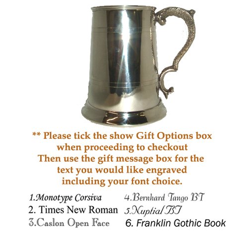 Preisvergleich Produktbild Zinn Bierkrug