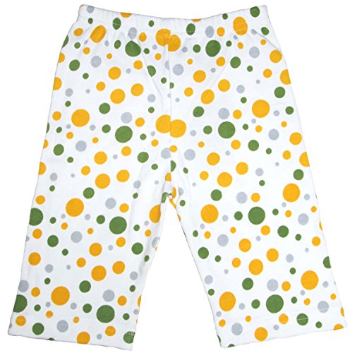 GOTS Certified Organic Cotton Clothing Baby Pants (Dots, 3-6m)