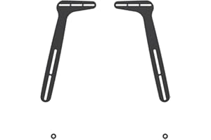 PureMounts PM-Sound-A - Soporte universal para barra de sonido / barra de sonido, compatible con VESA hasta 600x400, máx. Carga 15 kg, material acero 2,5 mm