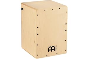 Meinl Percussion Pickup Jam Cajon - Petite drum box avec micro pour les enfants et les adultes jusqu'à 1,50 m - Surface de jeu en bouleau baltique (PJC50B)