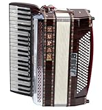 Alpe Serie, 41 Diskanttasten, 4-chörig, 9+1 Register im Diskant, bes. präzise Diskantmechanik
