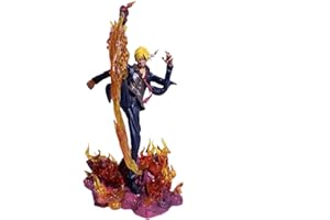 XINCHANGDA Vinsmoke Sanji Figure Sanji Anime Statue Statue Home Desk Decorazione Action Figura Ornamenti Regali per i fan 34 cm