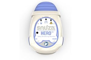 Snuza Hero MD, Monitor de respiración portátil para bebés (Certificado médico)