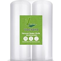 Sacchetti Sottovuoto Per Alimenti - 3 Rotoli Senza BPA Per Conservare Cibo Fresco Più A Lungo - Foto 4