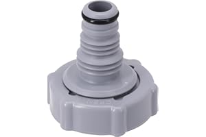 RANRAO Pool Hose Adapter Drain Valve , P6H1419 Drain Valve Adapter Drain Valve Replacement For Draining Pool Hose Drain Valve Connector(1PC)