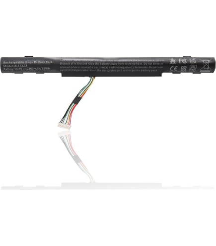 Batterie AL15A32 Pour Acer Aspire E5-573G, E5-553G, E5-773G, E5-772G, E5-522 - 4 Cellules Li-Ion 2500mAh - Neuf