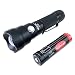 Produktbild Wowtac A3S Taktische superhelle CREE LED Taschenlampe 1000 Lumen, 5 Modis Einstellbar+Strobo, Wasserdicht mit Einstellbarem Fokus,wiederaufladbare 18650 Batterie,Kleine Taschenlampen für Camping, Wandern mit Outdoor Sports