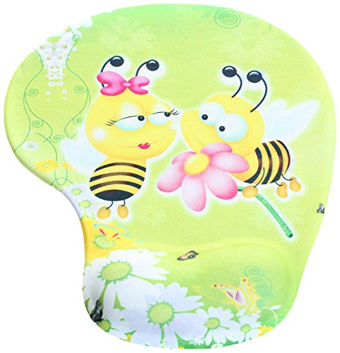 HIMRY Handgelenkauflage Mouse pad mit Gel Handgelenkunterlage Mouse pad mit Gel, Gel Mauspad, KXC5100 twobees