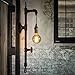 Produktbild Water Pipe Wandleuchte, SUN RUN Metall Vintage Industrial Wandleuchte mit Retro-Stil für Bar, Küche, Wohnzimmer und Schlafzimmer, E26 Sockel-Lampe