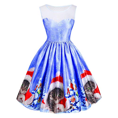 Jurtee Fashion Womens Dress Ladies Plus Size Autumn Winter Vintage