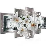 leinwandbilder xxl blumen UMWELTBEWUSST: ökologisches Druckverfahren, geeignet für Kinder- und Schlafzimmer