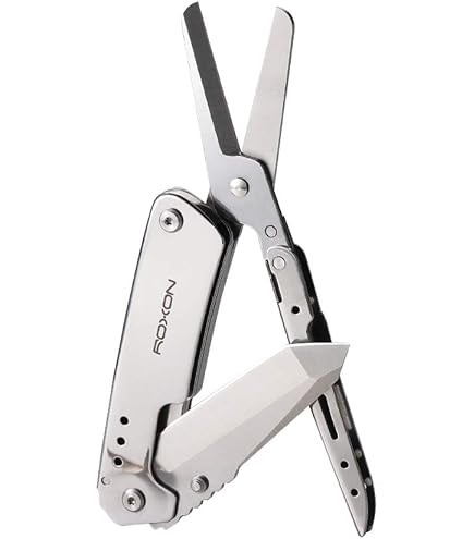 The James Brand Ellis Taschenmesser – Multitool Mit Schere & Wellenschliff, Sandvik-Stahl, Green-Black
