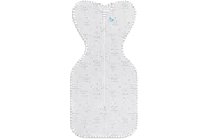 Love To Dream Zaino Lite per neonati (2,2 – 3,8 kg), ideale per temperature calde 24 – 27 °C, posizione delle braccia alta, cerniera a due vie per un facile cambio del pannolino, sacco a pelo grigio