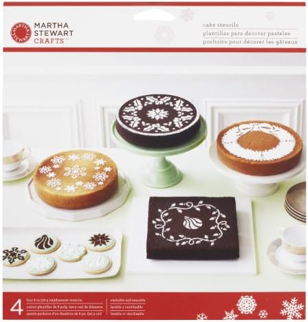 Martha Stewart Holiday Cake Combination Stencils