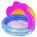 Produktbild Bestway 51098B - Kinder-Pool mit abnehmbaren Sonnenschutz 142 x 86 cm