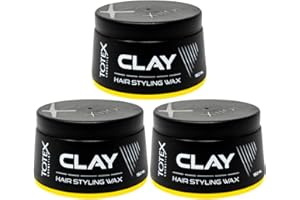 ‎TOTEX Totex CLAY Haarwachs I Clay Hair Styling Wax I Schokolade & Vanille Duftendes Haarwachs I Mattes Natürlichen Haarlook I maximale Kontrolle I 150ml (3 Stück)