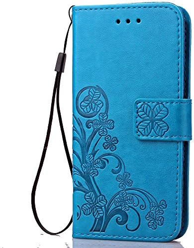 iPhone 5G/5S/5C/5SE Case - VENTER® Leather Flip Case with Flip Folio Wallet Stand up Credit Card Holder Leather Case Cover Holster for Apple iPhone 5G/5S/5C/5SE