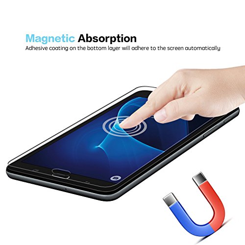 Samsung Galaxy Tab A 7.0 Panzerglas Displayschutzfolie, Nearpow Schutzfolie 9H Härte, Anti-Kratzen, Anti-Öl, Anti-Bläschen, lebenslange Garantie - 4