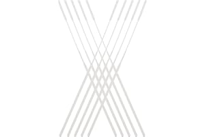 Scicalife 20 Pièces Salle Blanche Polyester Pointe Nettoyage Écouvillons avec Palette Souple Gorge Tampons Coton- Tige Polyester Écouvillons Stérile Applicateurs 5Cm