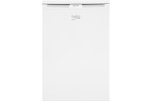 Beko FSE1074N b100 Tisch-Gefrierschrank, 95 l Gefrieren, Stand-Gefrierschrank, MinFrost minimale Eisbildung, 37 dB, Weiß
