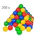 H-Tech Multi-Colored Soft Plastic Ocean Ball Baby Kids Toys Swim Pit Toys Ball Pool (200pcs)