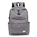 Produktbild QincLing 16 Zoll Männer Schule Canvas Rucksäcke Multifunktional USB-Ladung Laptop Rucksäcke