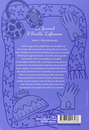 Livres Couvertures de Le journal d'Aurélie Laflamme T07 Plein de secrets (7)