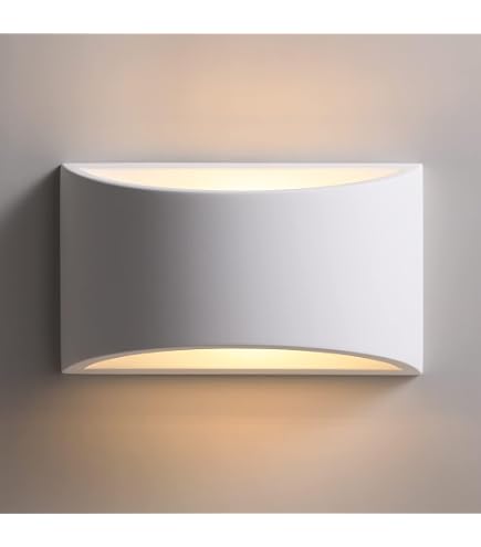 Faro Barcelona SUAU Wandleuchte Weiß – 3W LED, Warmweiß (3000K), Minimalistisches Design