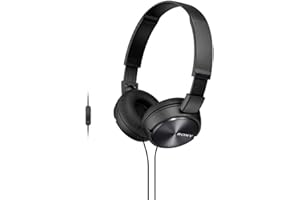 ‎SONY Sony MDR-ZX310AP nauszne słuchawki z mikrofonem, czarne