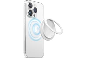 ‎ELAGO Elago Magnetyczny Uchwyt na Telefon Kompatybilny z MagSafe dla iPhone 12-16, Pierścień na Telefon Komórkowy, Podpórka MagSafe, Biały