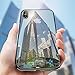 Produktbild iPhone X Schutzhülle,Samione Hülle iPhone X Handyhülle Kratzfeste Plating TPU Bumper Case Ultradünn Cover Flexibel Silikon Hülle Anti-Scratch Backcover Tasche für iPhone X Case Cover (Schwarz )