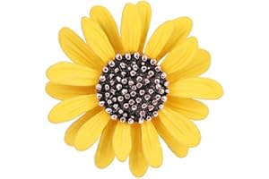 Oenothera Alloy Brooch, Daisy Flower Brooch, Ladies Fashion Brooches, for Clothing Scarf Shawl Hat Bags Jackets Diy Crafts Decoration Accessories