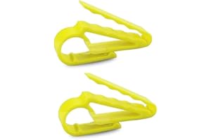 Chiloskit Porta sigari Sigari Sigari Minder per Golfisti Golf Carts Confezione da 6 (Giallo)