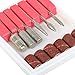TRIXES Rotary Nail File Manicure Tool Bit Kit 6 Piece Sanding Polishing Engraving Drilling Set