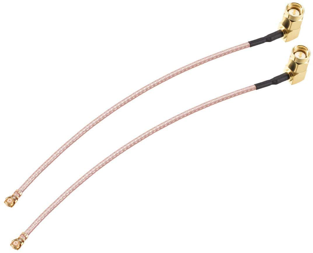 Optimize Your Signal with 3AN Telecom U.FL to SMA Male Right Angle Cable